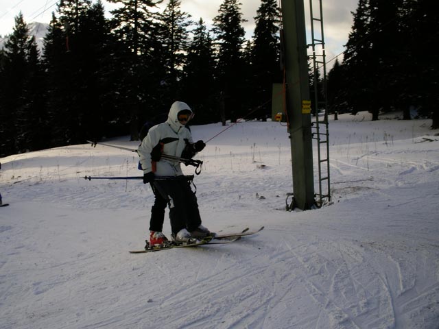 Daniela und Andreas am Wetterinlift