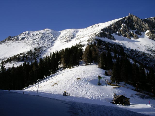 Bergstation des Sonnkogellifts