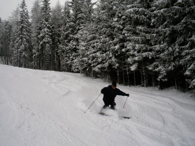 Erich auf der Rennstrecke