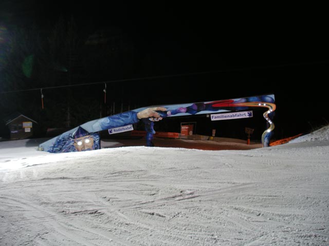 Beginn der Zau[:ber:]g Erlebnisrodelbahn