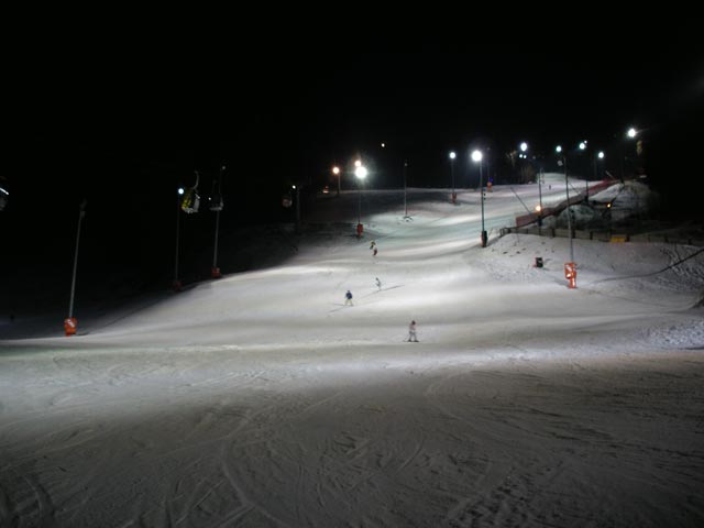 Weltcup-Piste Panorama