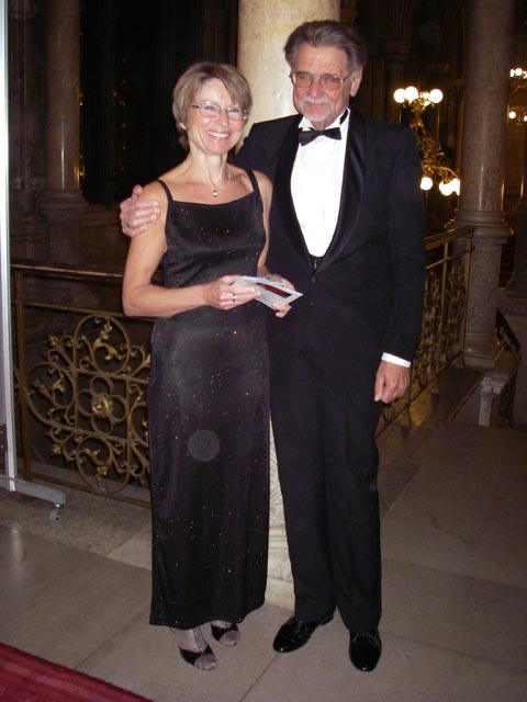 Mama und Papa im Wiener Rathaus (17. M&auml;rz)