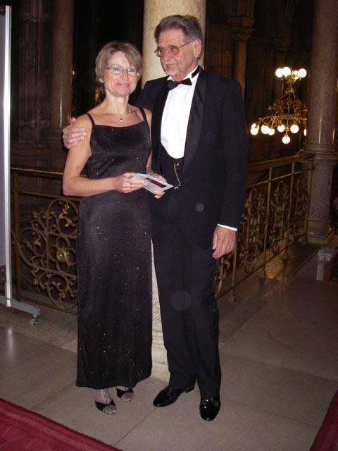 Mama und Papa im Wiener Rathaus (17. M&auml;rz)