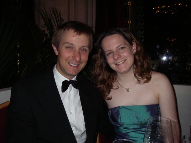 Ich und Daniela im Wiener Rathaus (17. M&auml;rz)