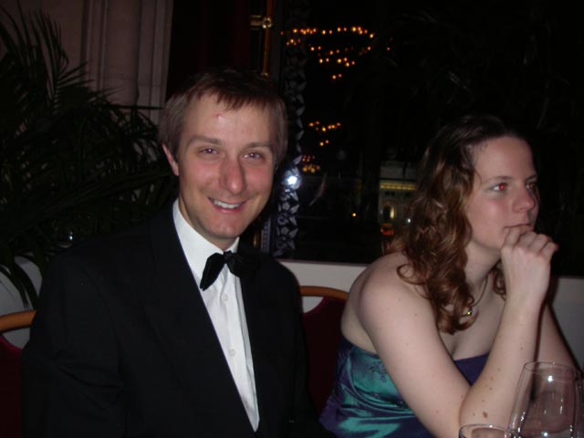 Ich und Daniela im Wiener Rathaus (17. M&auml;rz)