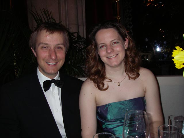 Ich und Daniela im Wiener Rathaus (17. M&auml;rz)