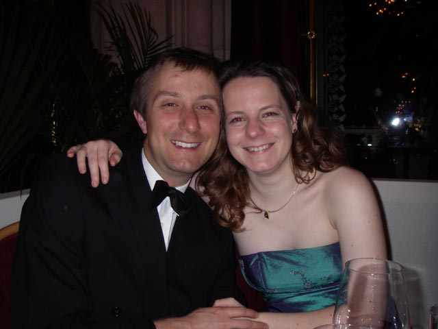 Ich und Daniela im Wiener Rathaus (17. M&auml;rz)