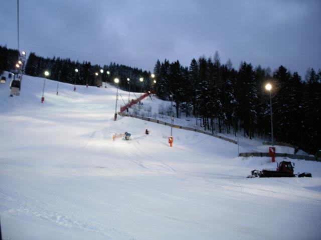 Weltcup-Piste Panorama