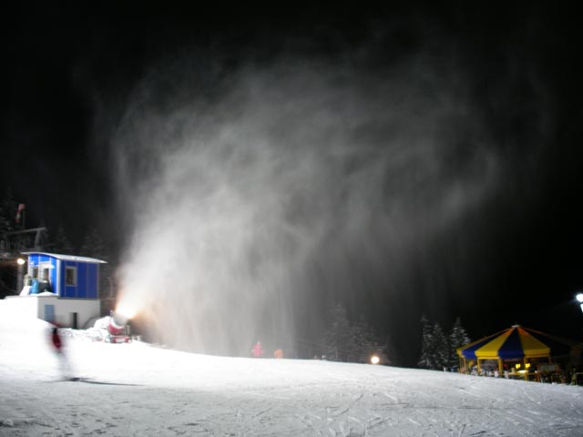 Bergstation der 4-er Sportbahn Blauer Blitz