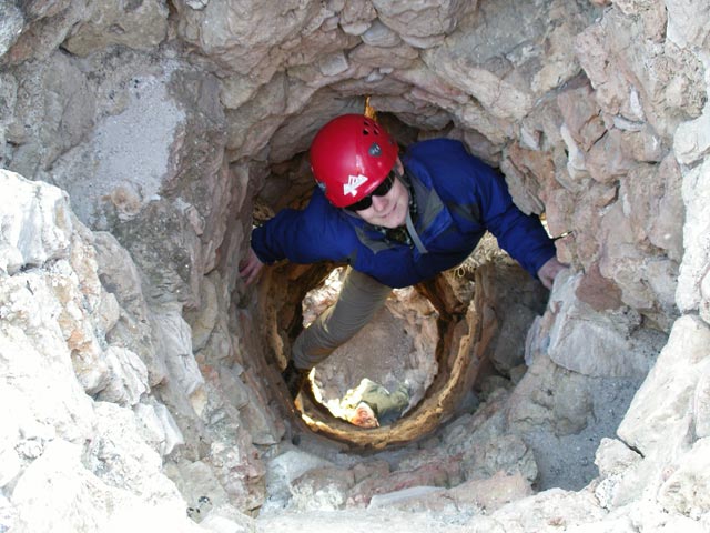 Daniela in der Ruine T&uuml;rkensturz