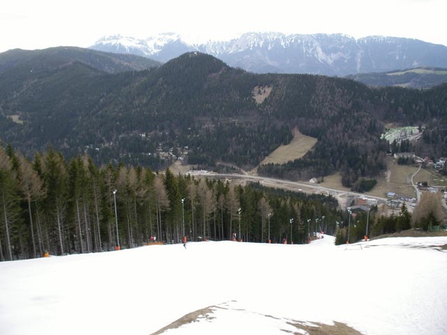 Weltcup-Piste Panorama