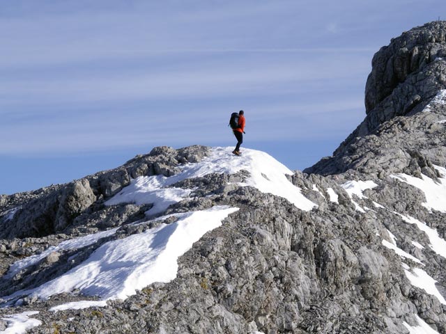 Andreas zwischen Gjaidsteinsattel und Kleinem Gjaidstein