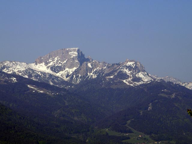 Trogkofel und Zottachkopf von der Hohen Wand aus