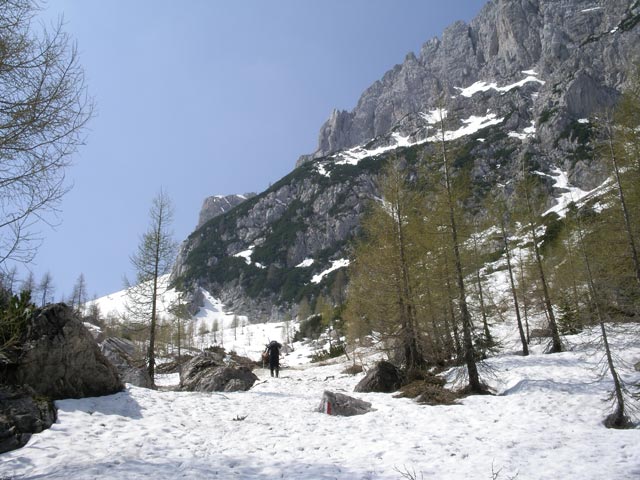 Andreas zwischen Lahnhütte und Kleinem Sattel