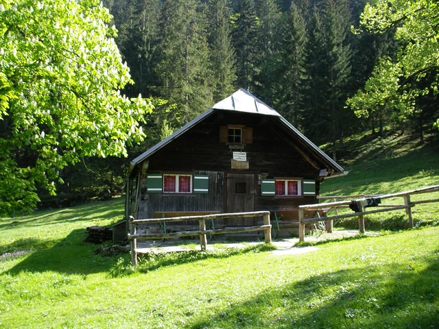 Obere Sch&ouml;ffaualm, 805 m
