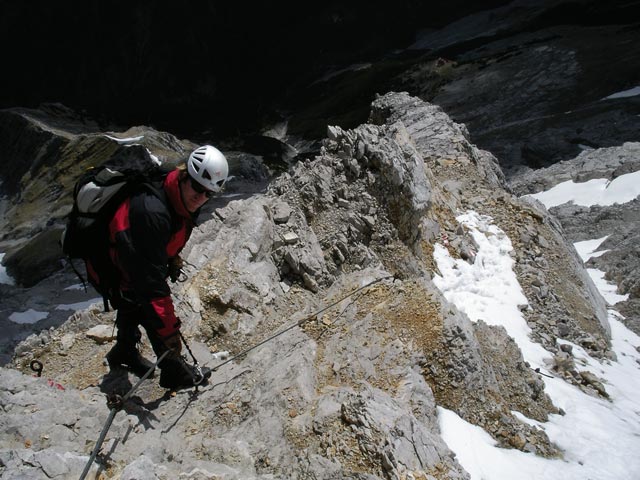 Erich am Eisengattergrat (12. Mai)