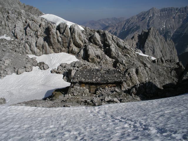 zwischen Bergstation der Nordkettenbahn und Innsbrucker Klettersteig