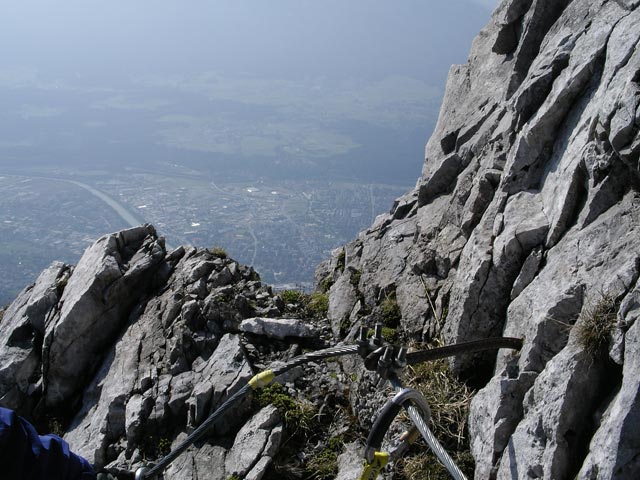 Innsbruck vom Innsbrucker Klettersteig aus