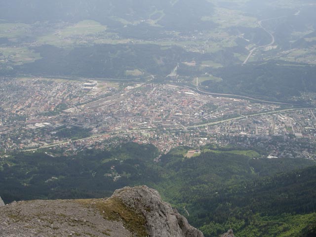 Innsbruck von der &Ouml;stlichen Sattelspitze aus