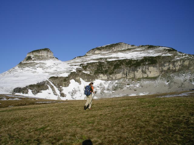 Daniela auf der Br&auml;uningalm (20. Mai)