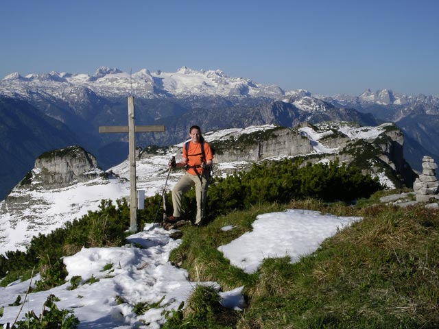 Daniela am Br&auml;uningzinken, 1.899 m (20. Mai)