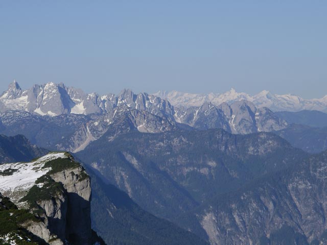 Gosaukamm vom Br&auml;uningzinken aus (20. Mai)