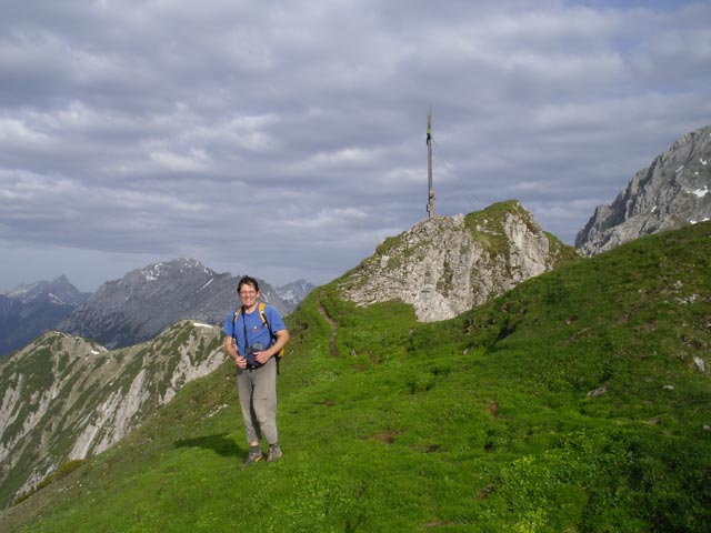 Axel am Wankspitze-Vorgipfel, 2.209 m