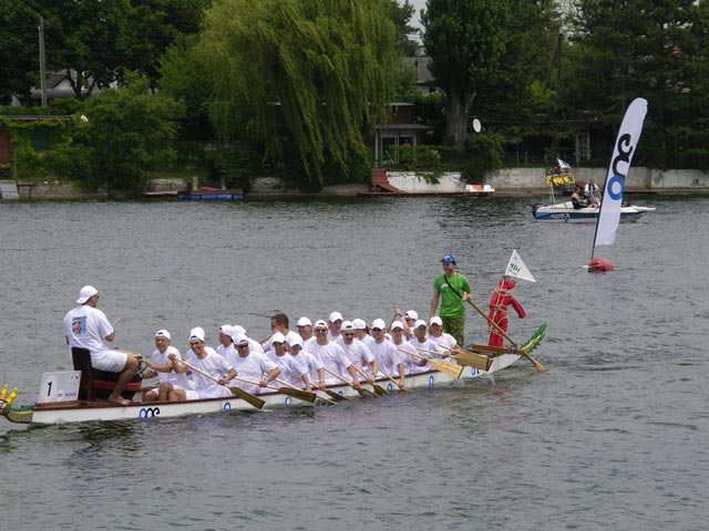 Team 'HDI&GERLING' im Strandbad Alte Donau