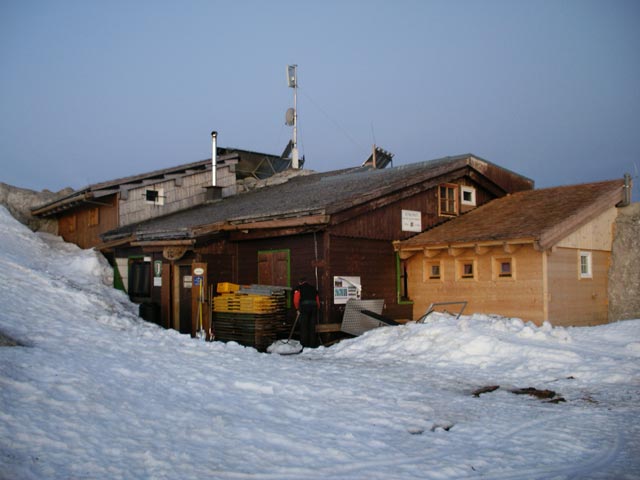 Seethaler H&uuml;tte, 2.740 m (8. Juni)