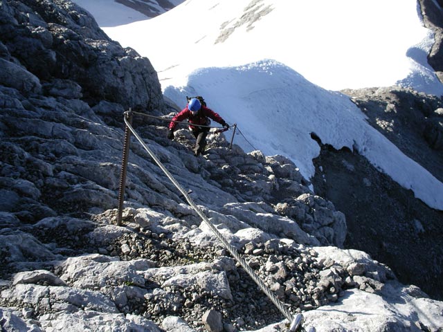 Irene zwischen Edelgrie&szlig; und Austriascharte (8. Juni)