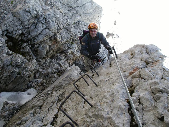 Erich zwischen Koppen-Stollen und Austriascharte (8. Juni)