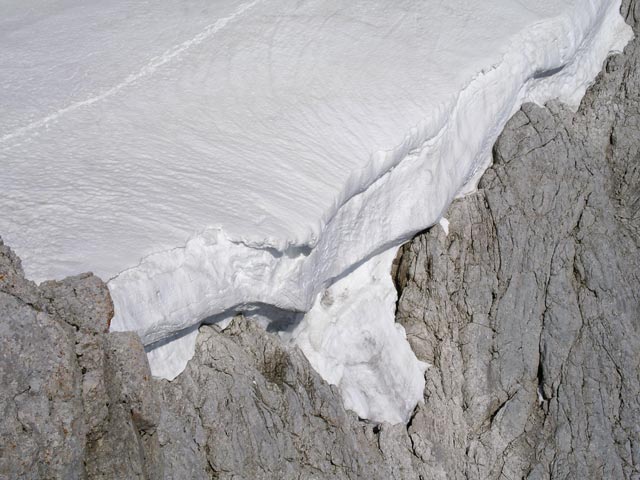 Hallst&auml;tter Gletscher von der Dachsteinwarte aus (8. Juni)