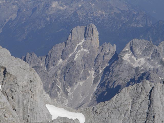Bischofsm&uuml;tze vom Hohen Dachstein aus (9. Juni)
