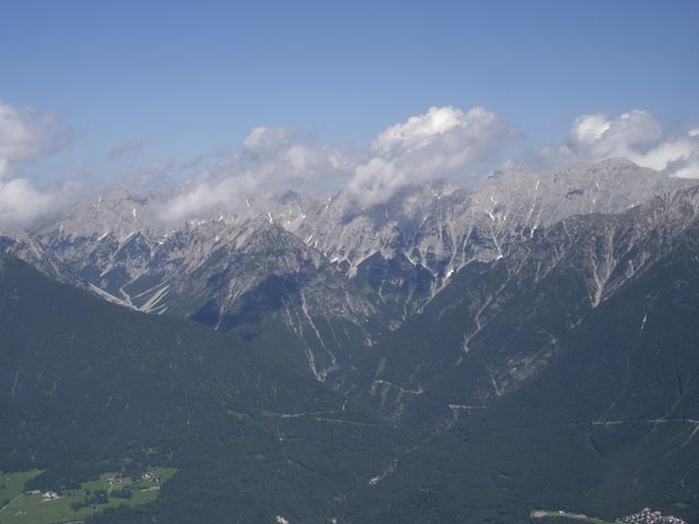 vom Tschirgant Richtung Nordosten
