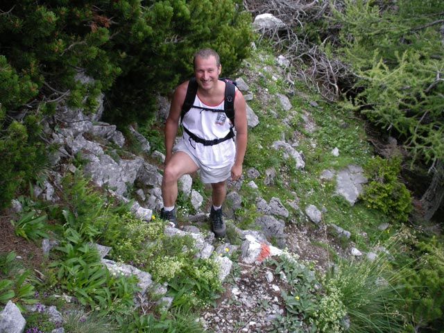 Erich zwischen Rei&szlig;talerh&uuml;tte und Gro&szlig;em Fuchsloch