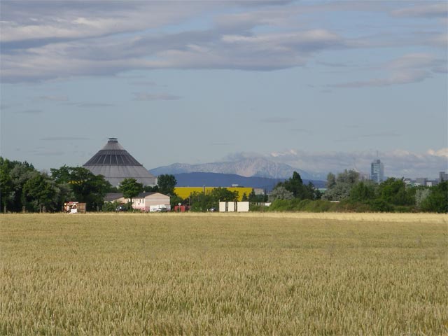 Schneeberg von S&uuml;&szlig;enbrunn aus (16. Juni)