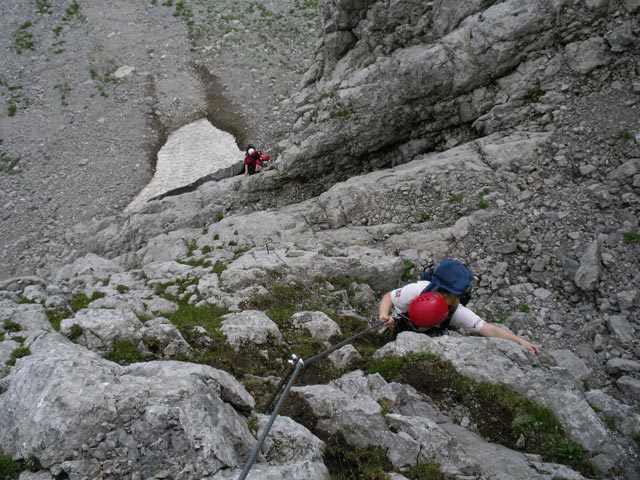 Winkelturm-Klettersteig: Daniela (8. Juli)