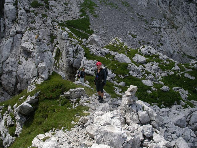 Erich und Doris zwischen Winkelturm und Madritschen (8. Juli)