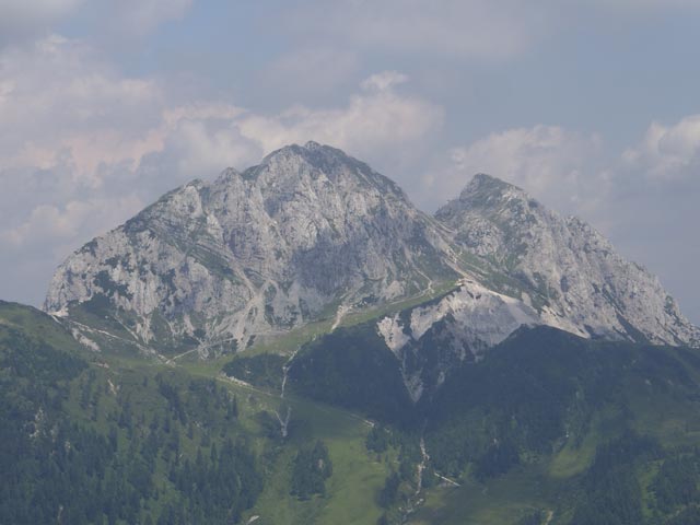 Gartnerkofel vom Madritschen aus (8. Juli)