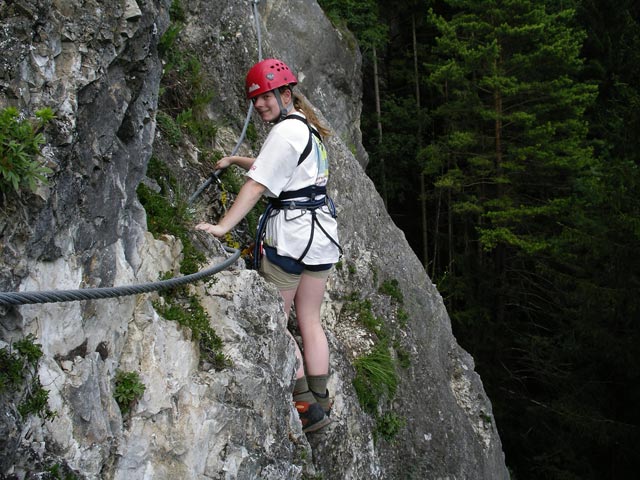 Koflwand-Klettersteig: Daniela (8. Juli)