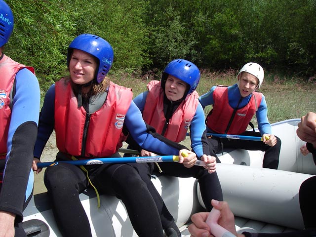 Doris, Daniela und Christoph auf der Isel (9. Juli)