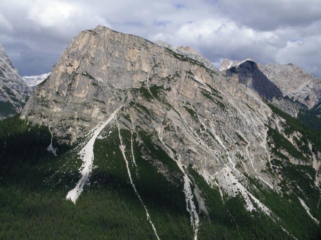Col Rosa von der Via Ferrata Michielli Albino Strobel aus (11. Juli)