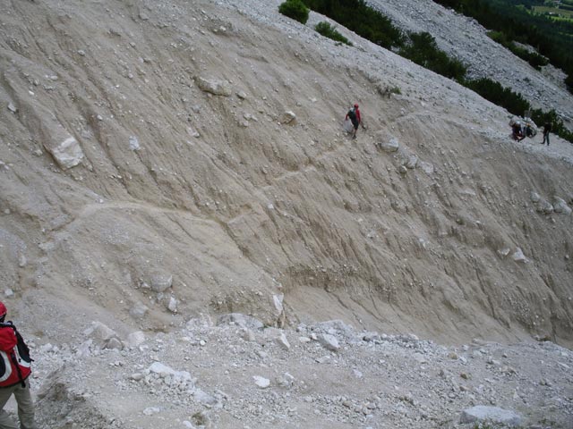 Doris zwischen Forcella del Pomagagnon und Fi&aacute;mes (11. Juli)