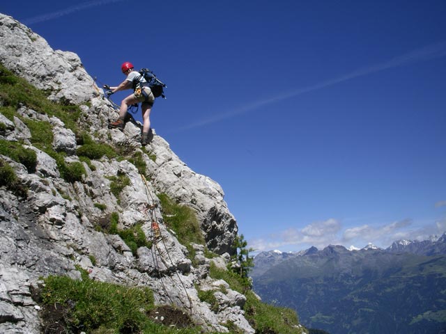 Zellink&ouml;pfe-Klettersteig: Daniela (13. Juli)