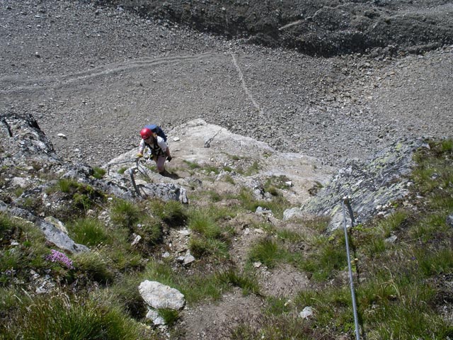 'Neuer Klettersteig': Daniela (22. Juli)