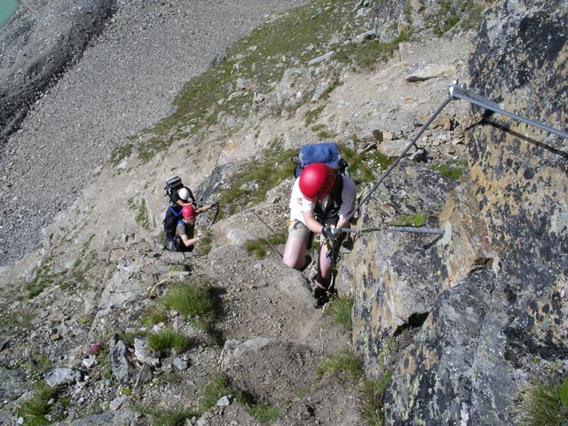 'Neuer Klettersteig': Daniela (22. Juli)