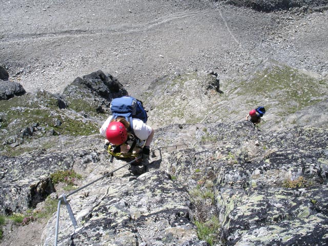 'Neuer Klettersteig': Daniela (22. Juli)