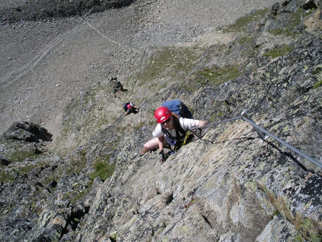 'Neuer Klettersteig': Daniela (22. Juli)