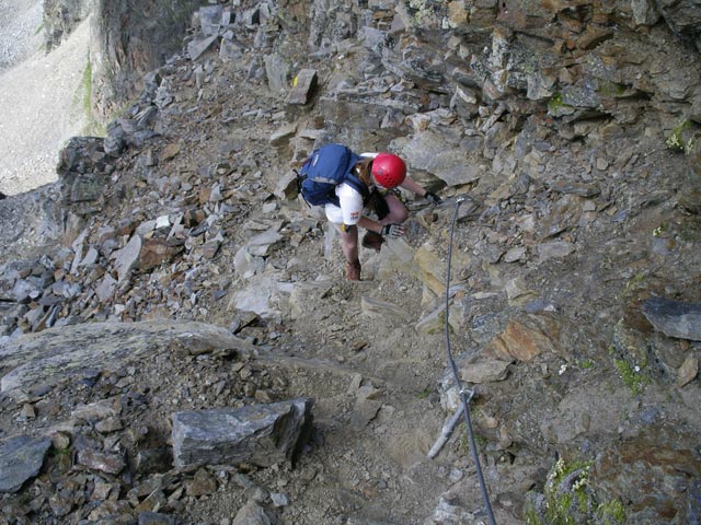 'Neuer Klettersteig': Daniela (22. Juli)