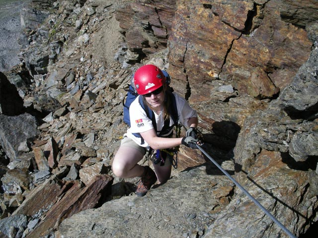 'Neuer Klettersteig': Daniela (22. Juli)